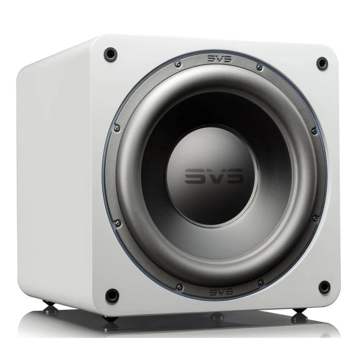 SVS SB 3000 - 13inch Powered Subwoofer - Piano Gloss White - Home Subwoofer