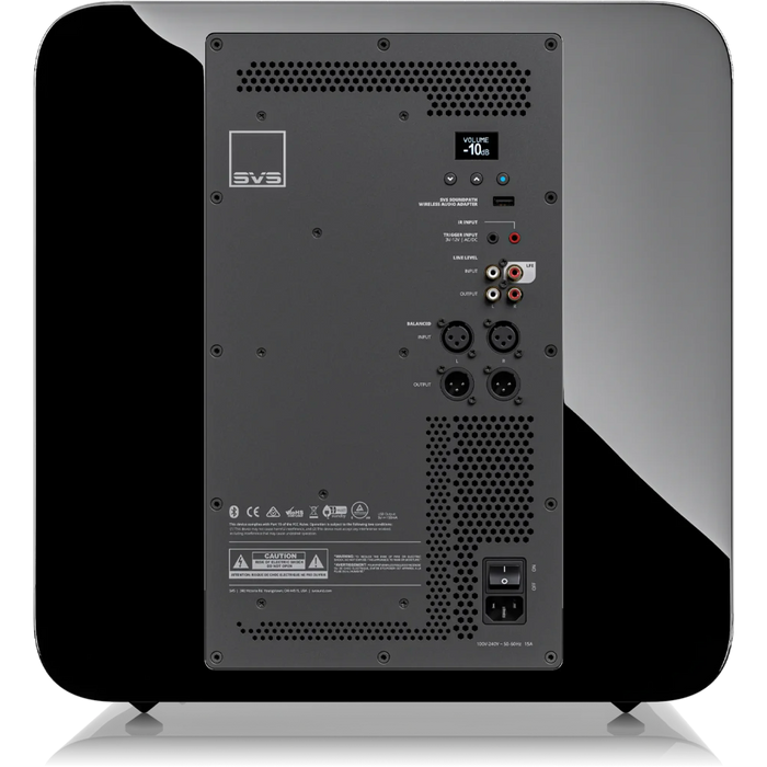 SVS SB-5000 R|Evolution 15inch Powered Subwoofer - Piano Black Gloss - Home Subwoofer