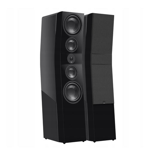 SVS Ultra Evolution Pinnacle Floorstanding Speaker (Pair) - Piano Gloss Black - Home Speaker