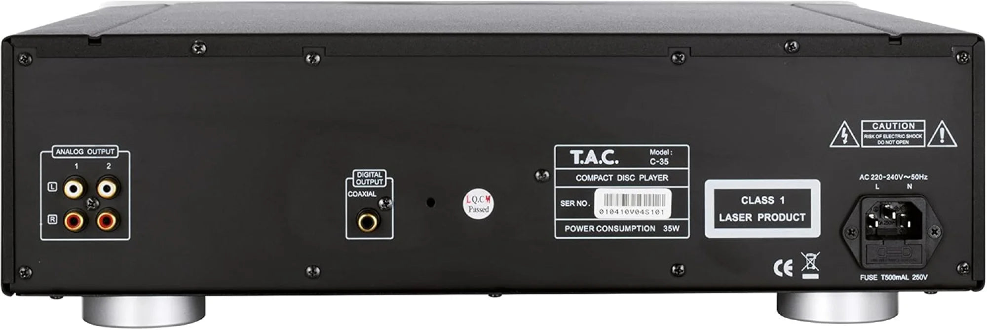 TAC C-35 Hybrid Tube CD Player - CD Player