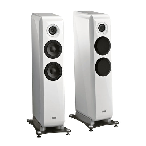 TAD Laboratories Evolution TAD-E1AX Floorstanding Speaker [Pair] - Glossy White - Home Speaker