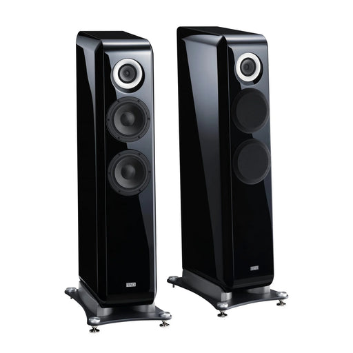 TAD Laboratories Evolution TAD-E1AX Floorstanding Speaker [Pair] - Black - Home Speaker
