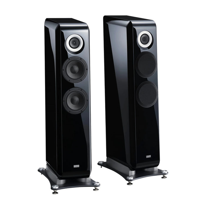 TAD Laboratories Evolution TAD-E1AX Floorstanding Speaker [Pair] - Black - Home Speaker