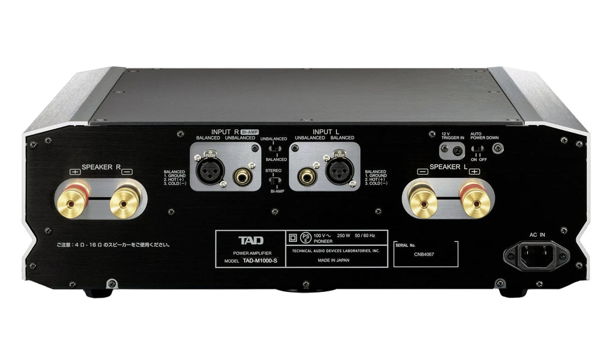 TAD Laboratories Evolution M1000 Power Amplifier - The Audio Co.