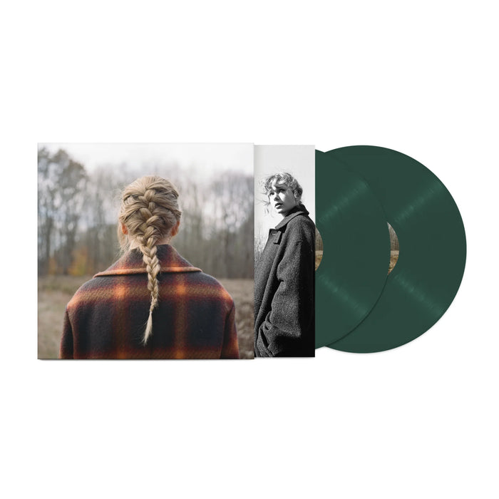 Taylor Swift - Evermore (Deluxe Green Vinyl Edition) - 12’’ 180g Vinyl 2LP - Music