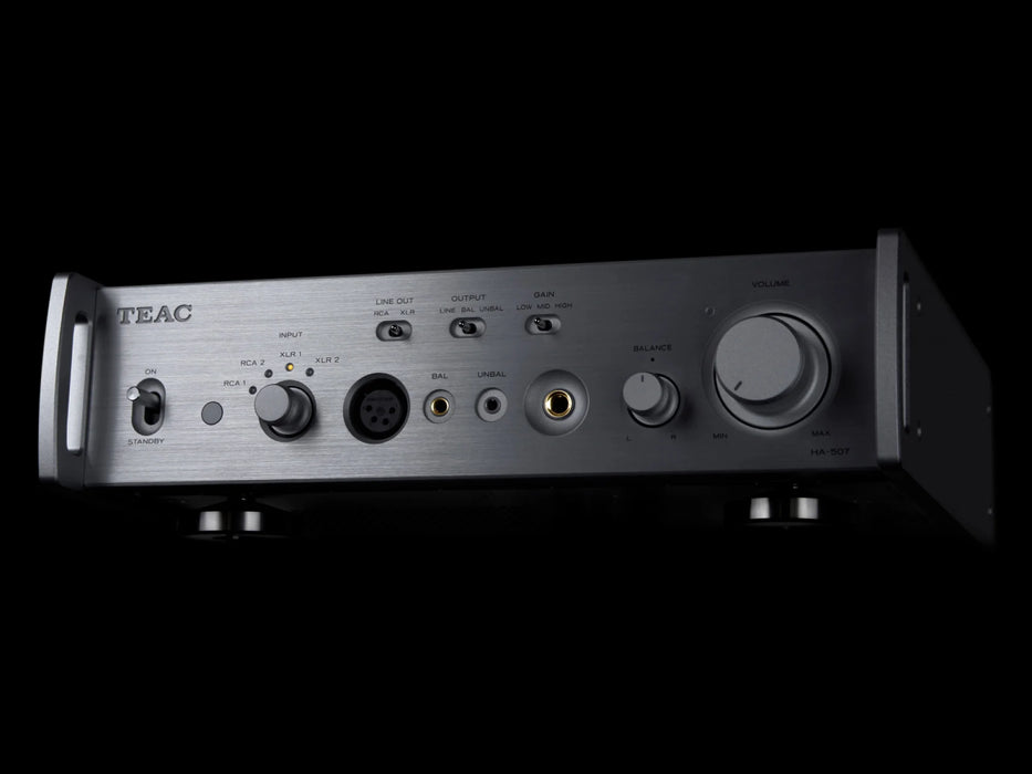 TEAC HA-507 Pure Analog Headphone Amplifier / Preamplifier - Headphone Amplifier