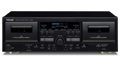 TEAC W-1200 - Double Cassette Deck - The Audio Co.