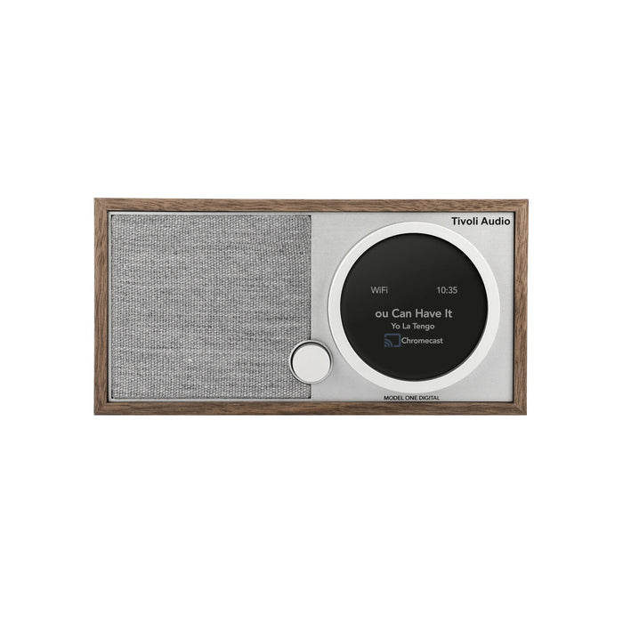 Tivoli Audio Model One Digital [Gen 2] AM/FM Wireless Speaker - Walnut / Grey - Wireless Speaker