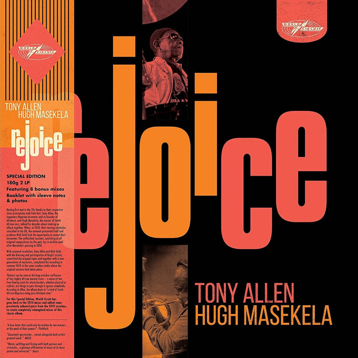 Tony Allen & Hugh Masekela - Rejoice - 180g Vinyl 2LP [Special Edition] - Music