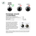 Ungnoi Taichi Nino Isolation Feet - Set of 4 - Home Audio Accessories