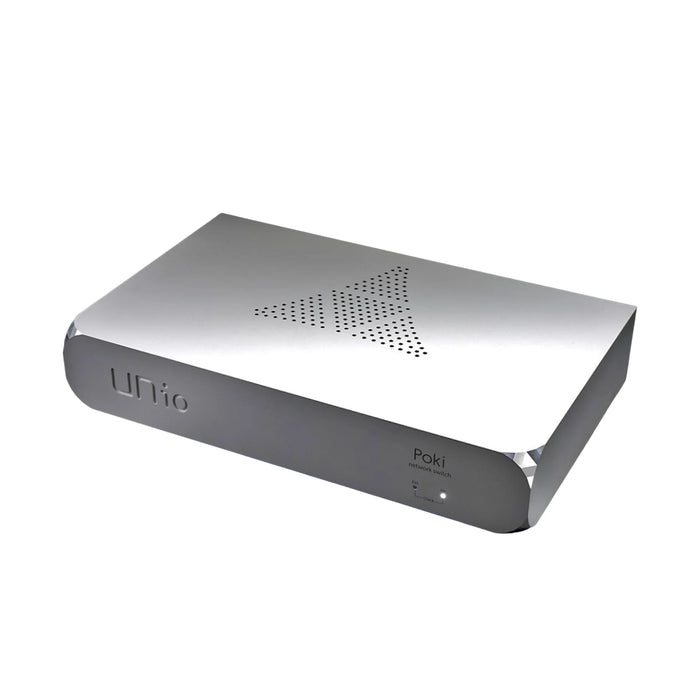 UNio Poki Audio-grade Network Switch - Silver - Ethernet Switch