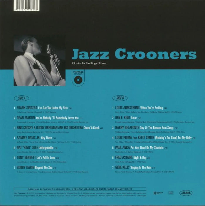 Various - Jazz Crooners: Classics By The Kings Of Jazz | The Audio Co.