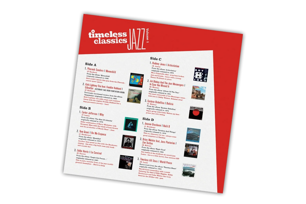 Various Timeless Jazz Classics Volume 1 — The Audio Co.