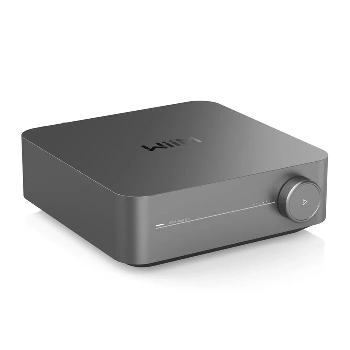 WiiM Amp Pro Streaming Amplifier - Space Gray - Network Amplifier