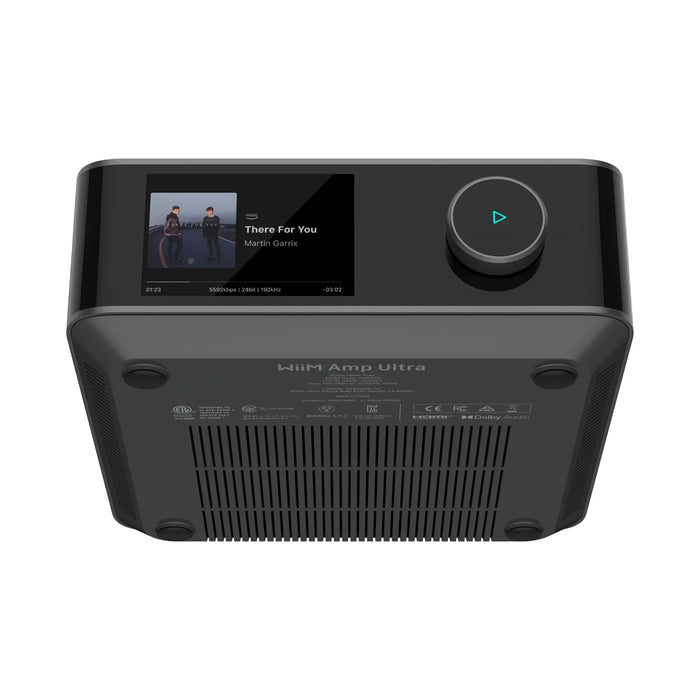 WiiM Amp Ultra Streaming Amplifier - Space Gray - Network Amplifier