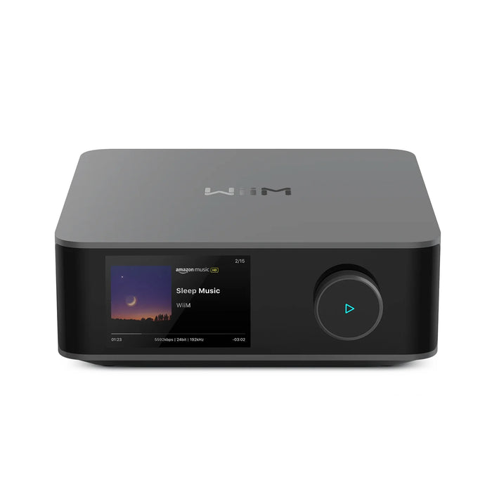 WiiM Amp Ultra Streaming Amplifier - Space Gray - Network Amplifier
