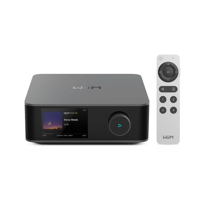 WiiM Amp Ultra Streaming Amplifier - Space Gray - Network Amplifier