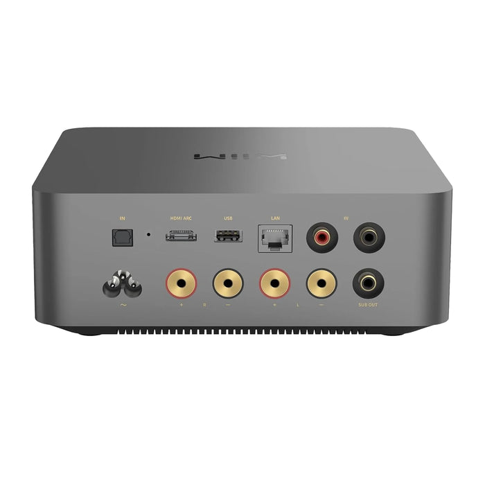 WiiM Amp Ultra Streaming Amplifier - Space Gray - Network Amplifier