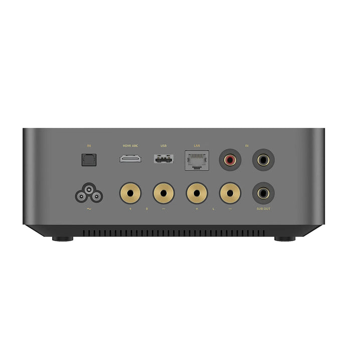 WiiM Amp Ultra Streaming Amplifier - Space Gray - Network Amplifier