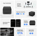 WiiM Sub Pro Wireless Subwoofer - Black - Home Subwoofer